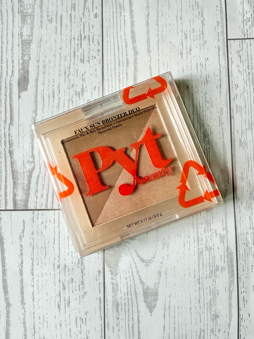 PYT Beauty Faux Sun Bronzer New and Sealed NET WT. 0.17 oz / 5.0 g
